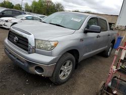 Salvage cars for sale at New Britain, CT auction: 2007 Toyota Tundra Crewmax SR5