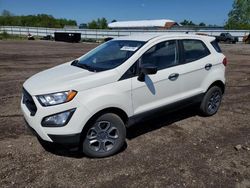 Salvage cars for sale at Columbia Station, OH auction: 2022 Ford Ecosport S