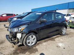 Salvage cars for sale at Woodhaven, MI auction: 2019 Chevrolet Spark LS