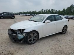 Salvage cars for sale at Houston, TX auction: 2009 Lexus IS 250