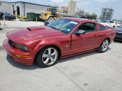 Salvage cars for sale at New Orleans, LA auction: 2008 Ford Mustang GT