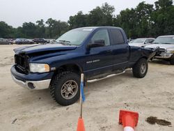 Salvage cars for sale at Ocala, FL auction: 2003 Dodge RAM 2500 ST