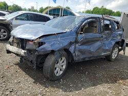 Salvage cars for sale from Copart East Granby, CT: 2011 Toyota Highlander Base