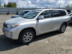 Toyota salvage cars for sale: 2011 Toyota Highlander Hybrid
