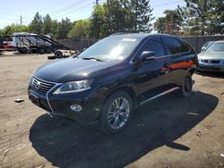 Salvage cars for sale from Copart Denver, CO: 2013 Lexus RX 450
