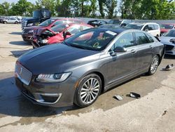 Salvage cars for sale at Bridgeton, MO auction: 2017 Lincoln MKZ Premiere