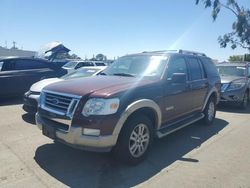Ford salvage cars for sale: 2006 Ford Explorer Eddie Bauer