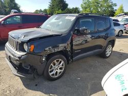 Salvage cars for sale from Copart Finksburg, MD: 2016 Jeep Renegade Latitude