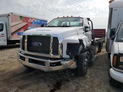 Salvage trucks for sale at Elgin, IL auction: 2019 Ford F650 Super Duty