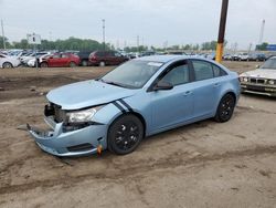 Salvage cars for sale at Woodhaven, MI auction: 2012 Chevrolet Cruze LS