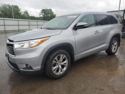 Salvage cars for sale from Copart Lebanon, TN: 2014 Toyota Highlander XLE