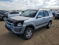 Salvage cars for sale at Brighton, CO auction: 2003 Honda CR-V EX