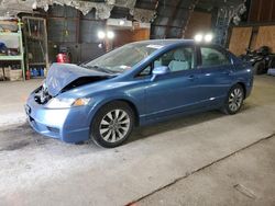 Honda Civic EX salvage cars for sale: 2010 Honda Civic EX