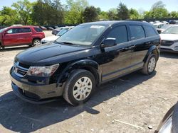 Salvage cars for sale at Madisonville, TN auction: 2015 Dodge Journey SE