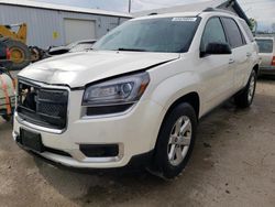 Salvage cars for sale from Copart Pekin, IL: 2015 GMC Acadia SLE