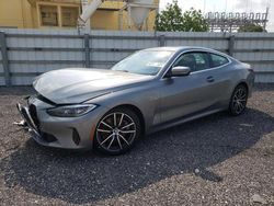 Salvage cars for sale at Miami, FL auction: 2024 BMW 430I