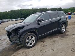 Salvage cars for sale at Florence, MS auction: 2014 Toyota Highlander Limited