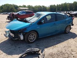 Salvage cars for sale from Copart Charles City, VA: 2017 Toyota Prius Prime