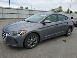 Hyundai Vehiculos salvage en venta: 2018 Hyundai Elantra SEL