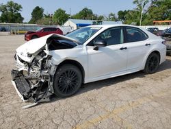 Salvage cars for sale at Wichita, KS auction: 2019 Toyota Camry L