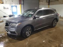 Salvage cars for sale at Glassboro, NJ auction: 2019 Acura MDX Advance