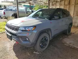 Flood-damaged cars for sale at auction: 2023 Jeep Compass Trailhawk