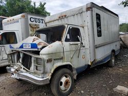 Salvage trucks for sale at Baltimore, MD auction: 1984 GMC Cutaway Van G3500