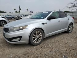 Salvage cars for sale from Copart Mercedes, TX: 2013 KIA Optima LX