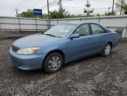 Salvage cars for sale at Hillsborough, NJ auction: 2004 Toyota Camry LE