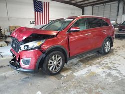 Salvage cars for sale at Montgomery, AL auction: 2016 KIA Sorento LX