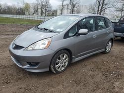 Salvage cars for sale at Central Square, NY auction: 2009 Honda FIT Sport