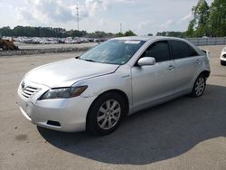 Salvage cars for sale at Dunn, NC auction: 2007 Toyota Camry Hybrid