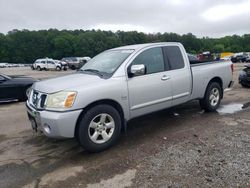 Salvage cars for sale at Florence, MS auction: 2004 Nissan Titan XE