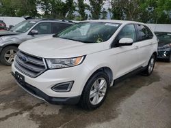 Salvage cars for sale at Bridgeton, MO auction: 2018 Ford Edge SEL