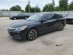 Salvage cars for sale from Copart Midway, FL: 2016 Honda Accord EX