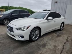 Infiniti Q50 Luxe Vehiculos salvage en venta: 2021 Infiniti Q50 Luxe