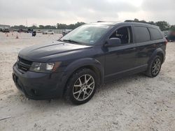 Salvage cars for sale at New Braunfels, TX auction: 2018 Dodge Journey GT