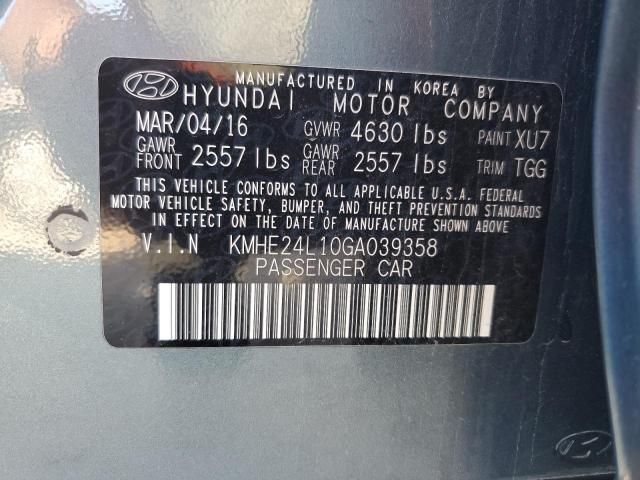 2016 Hyundai Sonata Hybrid