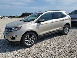 Salvage cars for sale at Temple, TX auction: 2017 Ford Edge SEL