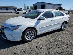 Salvage cars for sale at Airway Heights, WA auction: 2015 Toyota Camry LE