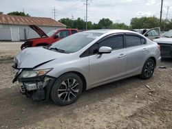 Salvage cars for sale from Copart Columbus, OH: 2014 Honda Civic EX