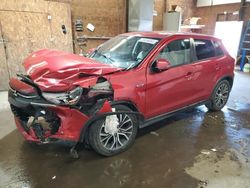Vehiculos salvage en venta de Copart Ebensburg, PA: 2018 Mitsubishi Outlander Sport ES