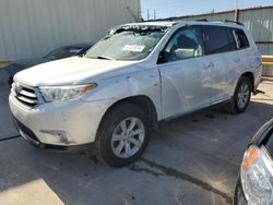 Toyota Highlander Base salvage cars for sale: 2013 Toyota Highlander Base