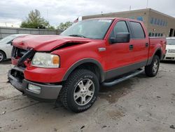 Salvage SUVs for sale at auction: 2005 Ford F150 Supercrew