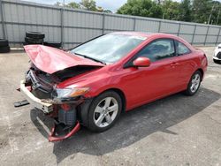 Honda Civic ex salvage cars for sale: 2008 Honda Civic EX