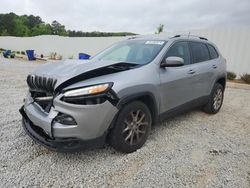 Salvage cars for sale at Fairburn, GA auction: 2017 Jeep Cherokee Latitude