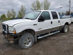 Salvage cars for sale at Rocky View County, AB auction: 2003 Ford F250 Super Duty
