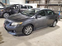 Vehiculos salvage en venta de Copart Eldridge, IA: 2009 Toyota Corolla Base