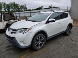 Salvage cars for sale from Copart Spartanburg, SC: 2015 Toyota Rav4 Limited