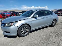 Salvage cars for sale at North Las Vegas, NV auction: 2013 Honda Accord LX